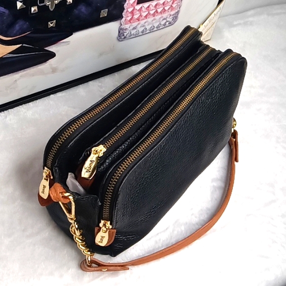 Valentina Italian Leather 3 Way Bag - Picture 5 of 17